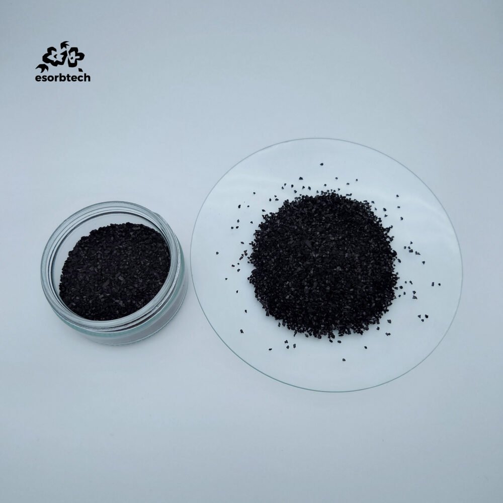 1100 mg/G Coconut Shell Granular Activated Carbon 8×16 Mesh for Gold Recovery