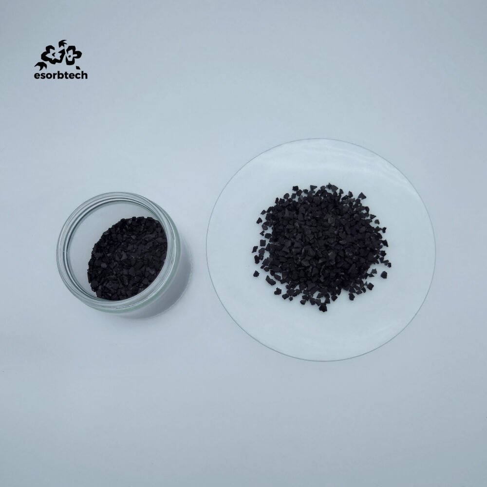 1100mg/g Coconut Shell Granular Activated Carbon 6×12 Mesh for VOCs Adsorption and Industrial Waste Gas Treatment