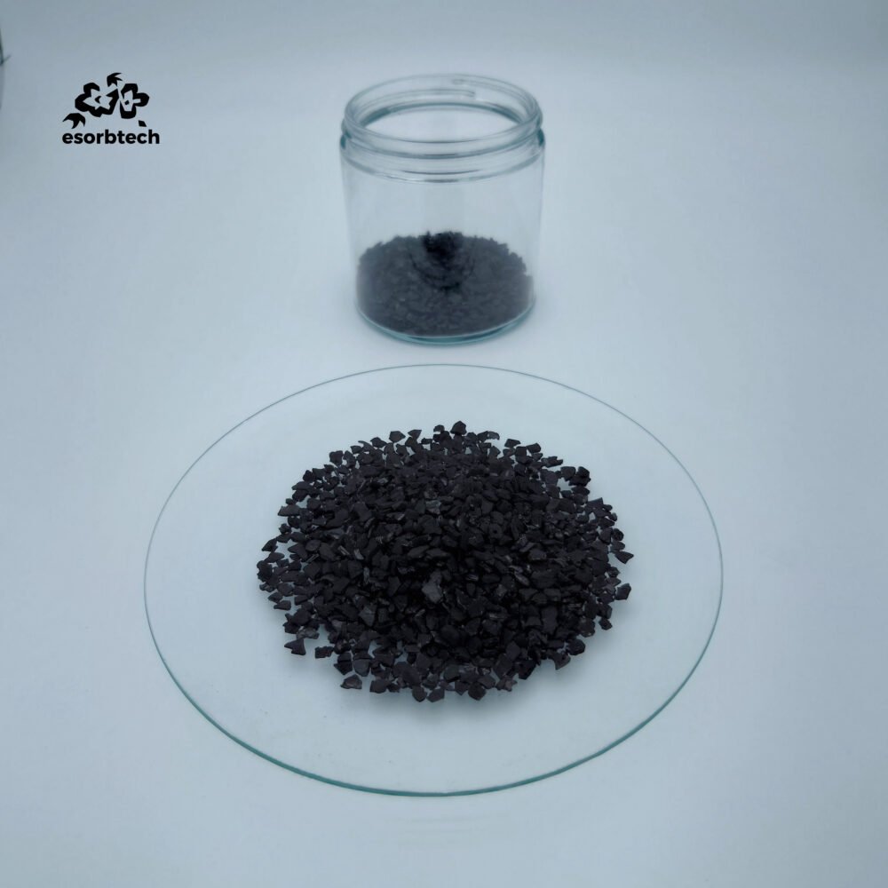 1000mg/G Coconut Shell Granular Activated Carbon 6×12 Mesh Charcoal For Gold Recovery