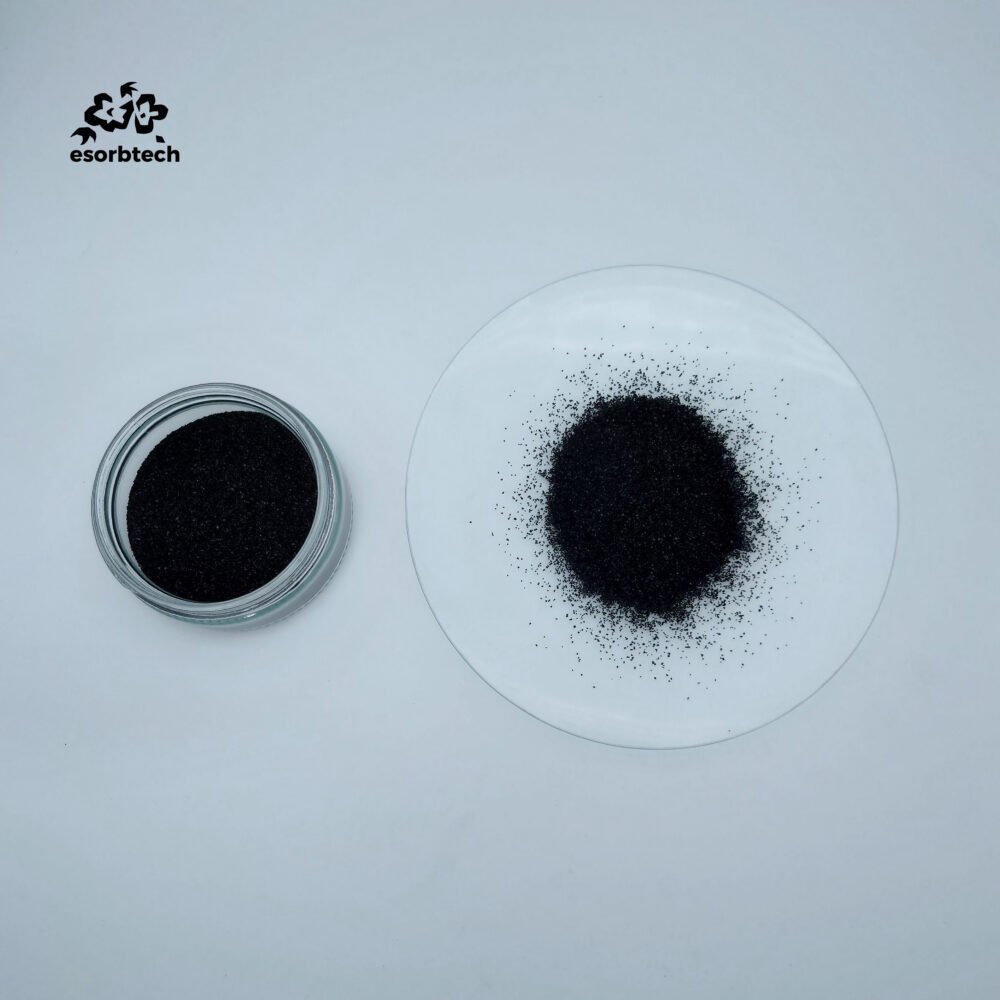 1000mg/g Coconut Shell Activated Carbon — 20×50 Mesh Granules, Bulk, ISO & NSF Certified