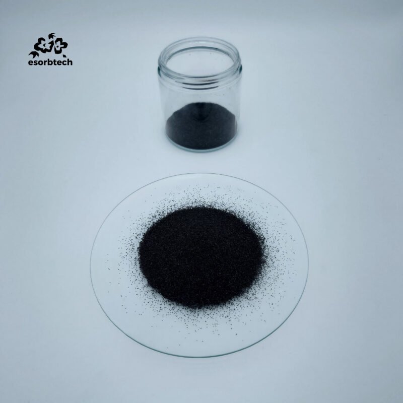 1300mg/G Coconut Shell Activated Carbon — 30×60 Mesh Granules, Bulk, ISO & NSF Certified