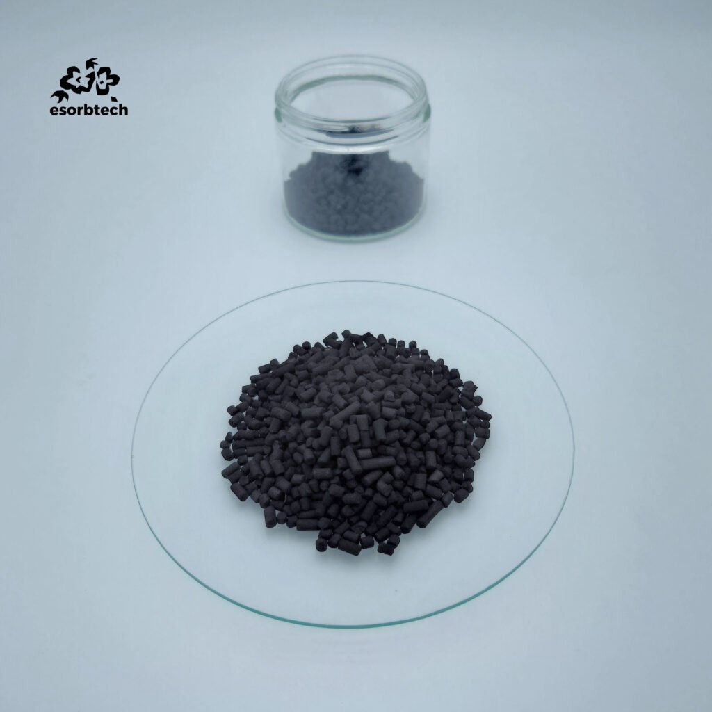 800mg/g Coal Based Pellet Activated Carbon 4mm For VOCs Removal