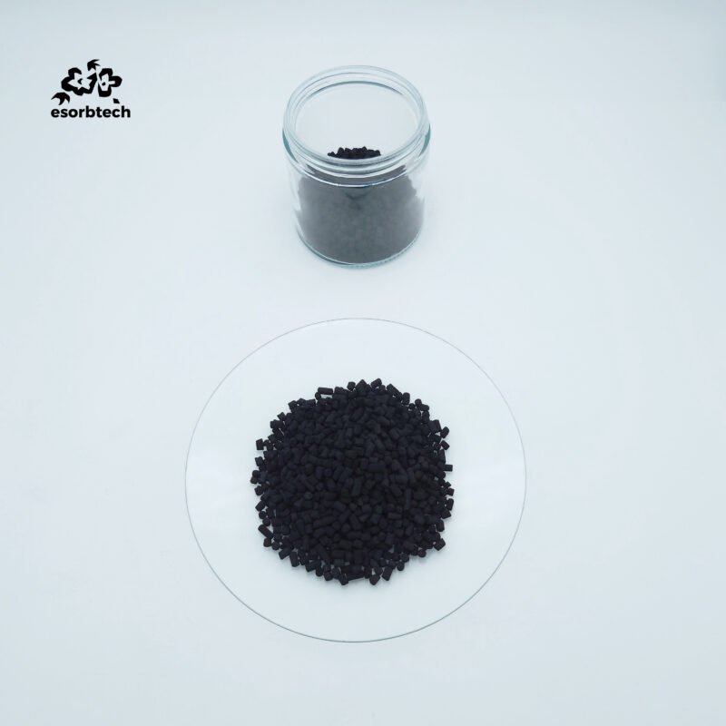 Broad Spectrum Impregnated Extruded Activated Carbon With 900-1100m²/G BET Surface Area For VOC And Industrial Odor Removal