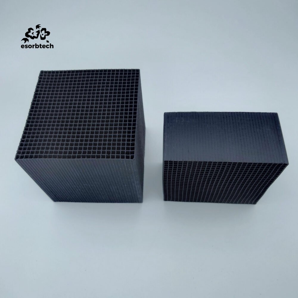 Sustainable 900mg/g Coal Based Activated Carbon Honeycomb For VOCs Removal 100*100*100mm
